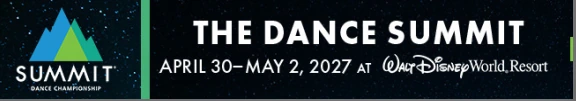 The Dance Summit 2027 · April 30–May 2, 2027 at Walt Disney World Resort